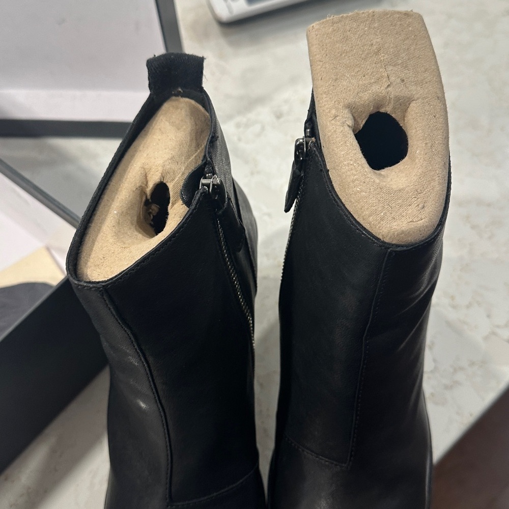 New in Box- Eileeen Fisher black boots - Picture 3 of 4